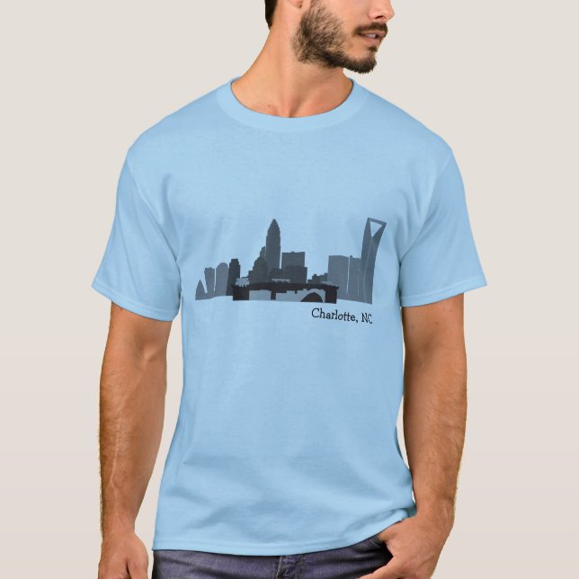 Charlotte, NC-T - Shirt (Vorderseite)