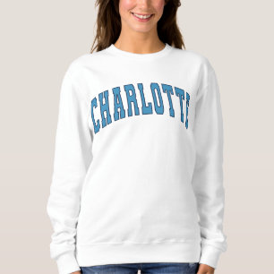 Charlotte NC Vintage Uni Sweatshirt