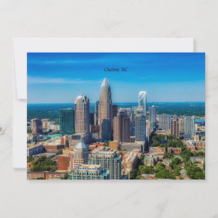 Charlotte, North Carolina City, Karte
