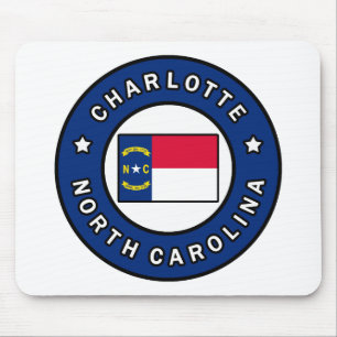 Charlotte North Carolina Mousepad