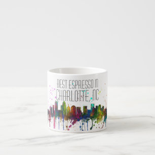 CHARLOTTE, NORTH CAROLINA-SKYLINE ESPRESSOTASSE