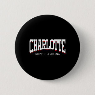 Charlotte North Carolina Urlaub College Style Nc Button