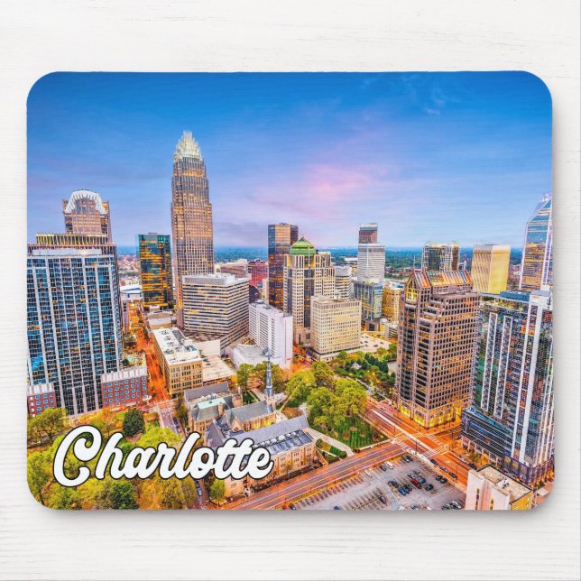 Charlotte, North Carolina, USA Mousepad (Vorne)