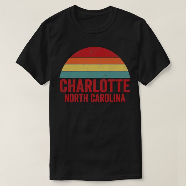 Charlotte North olina T-Shirt (Design vorne)