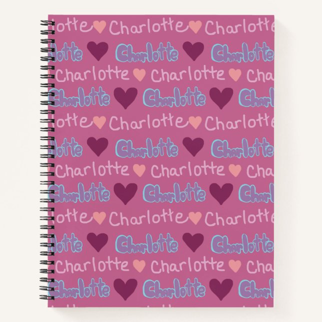 Charlotte  notizbuch (Vorderseite)