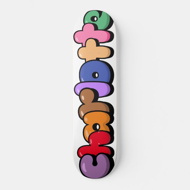 Charlotte Skateboard (Vorderseite)