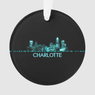 Charlotte Skyline Ornament