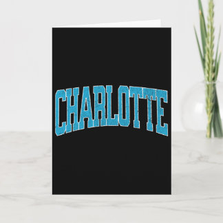 Charlotte Soccer Vintage City  Karte