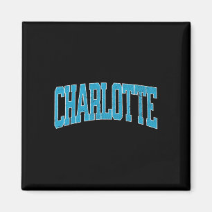 Charlotte Soccer Vintage City Magnet