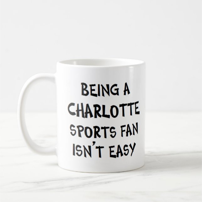 Charlotte-Sportfan, der ist Kaffeetasse (Links)