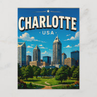 Charlotte Uptown-Silhouette