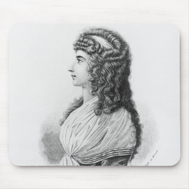 Charlotte von Stein, geborenes von Schardt, spät Mousepad (Vorne)