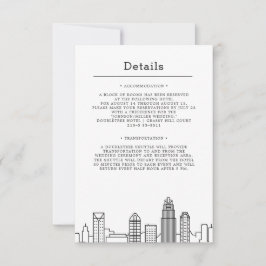 Charlotte Wedding | Gästedaten Einladung