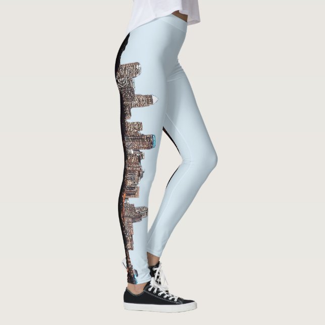 Charlotteskyline-Leggings Leggings (Rechts)