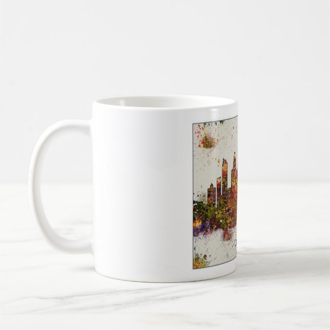Charlotteskyline-Tasse Kaffeetasse (Links)