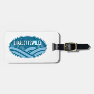 Charlottesville Virginia Außenbereich Gepäckanhänger