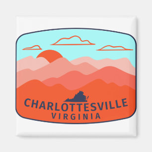 Charlottesville Virginia Außenbereich Magnet