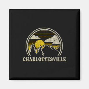 Charlottesville Virginia Va T-Shirt Vintage Wander Magnet