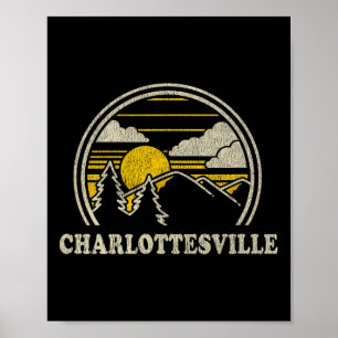 Charlottesville Virginia Va T-Shirt Vintage Wander Poster