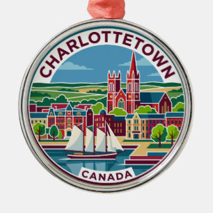 Charlottetown Kanada Ornament Aus Metall