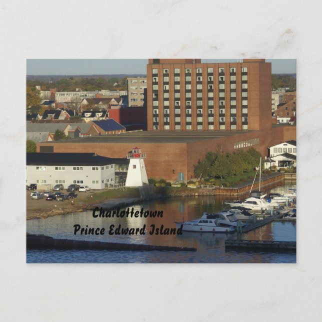 Charlottetown Postkarte (Vorderseite)