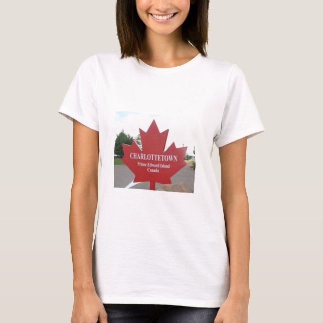 Charlottetown Prince Edward Island, Fotografie T-Shirt (Vorderseite)