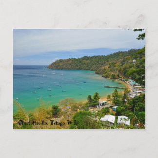 Charlotteville, Tobago W.I. Postkarte