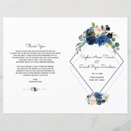 Charm Blue Blush Floral Blue Diamond Programm