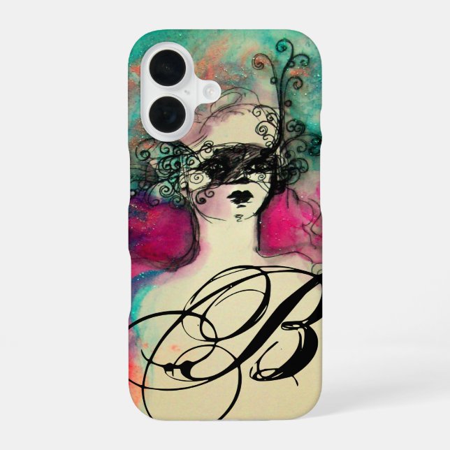 CHARM MONOGRAM iPhone 16 HÜLLE (Rückseite)