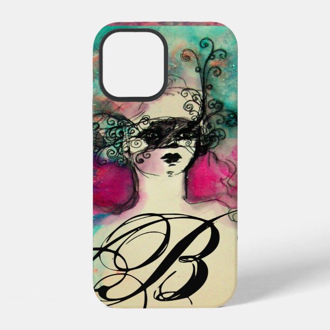 CHARM MONOGRAM iPhone HÜLLE (Rückseite)