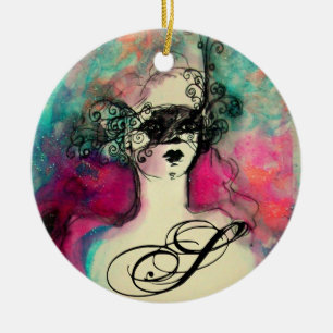 CHARM MONOGRAM KERAMIKORNAMENT