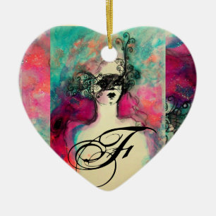 CHARM MONOGRAM KERAMIKORNAMENT