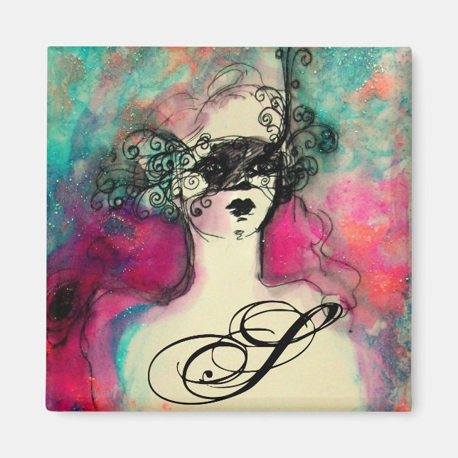 CHARM MONOGRAM MAGNET (Vorne)