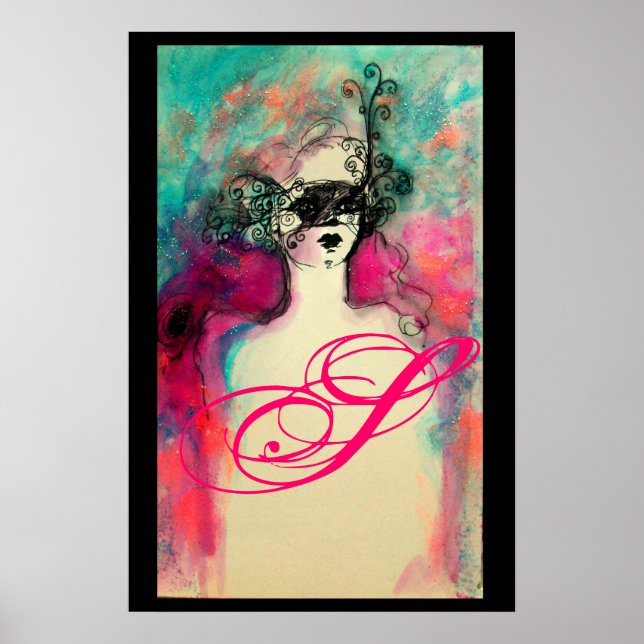 CHARM MONOGRAM POSTER (Vorne)