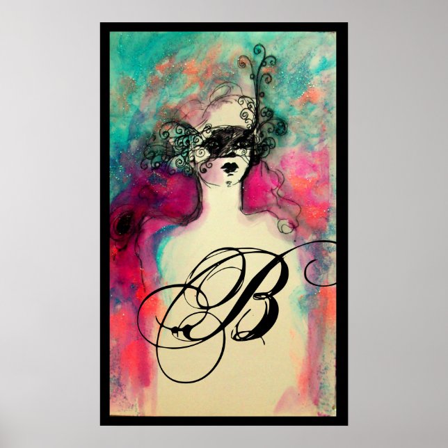 CHARM MONOGRAM POSTER (Vorne)