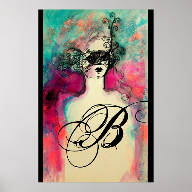 CHARM MONOGRAM POSTER (Vorne)