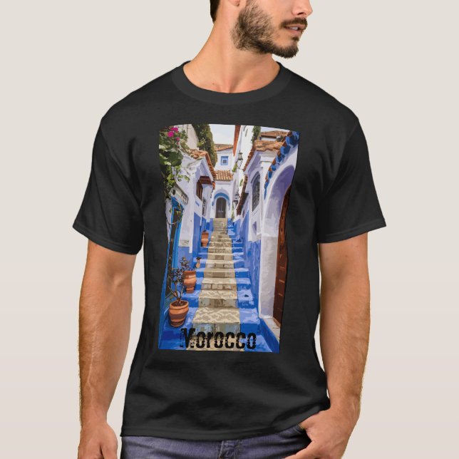  Charm of Chefchaouen T-Shirt (Vorderseite)