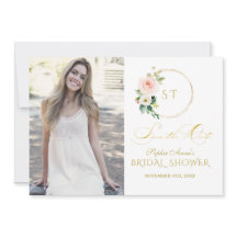 Charm Pink Blush Blume Gold