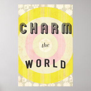 Charm Print Poster