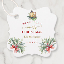 Charm Wir wünschen Ihnen einen frohen Weihnachtskr Geschenkanhänger