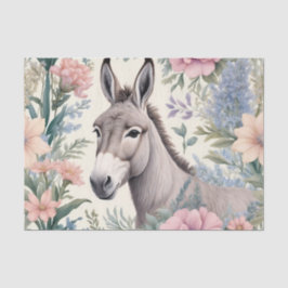 Charmante Blume von Donkey Pastel Seidenpapier