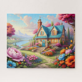 charmante Hütte Puzzle