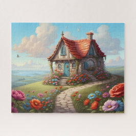 charmante Hütte Puzzle