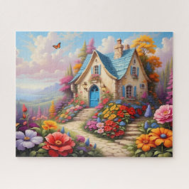 charmante Hütte Puzzle