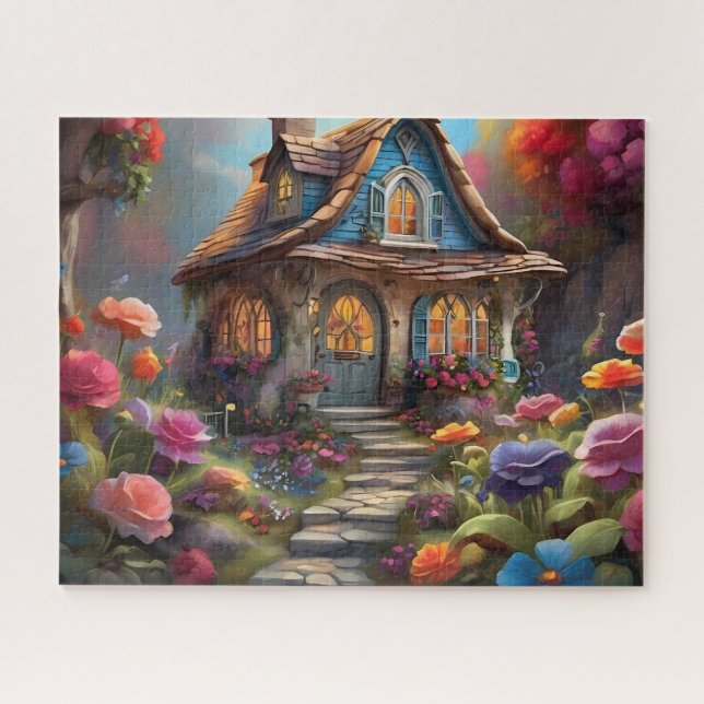 charmante Hütte Puzzle (Horizontal)