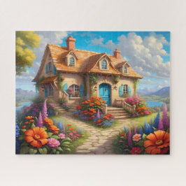 charmante Hütte Puzzle