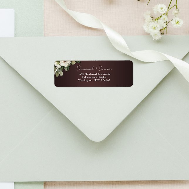 Charmante Hütte Rose auf der Marsala Wedding (Von Creator hochgeladen)