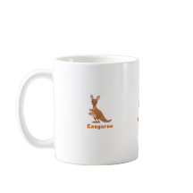 Charmante Kangaroo-Tasse - Stilftig mit Australien