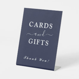 Charmante Karten und Geschenke Sockelschild