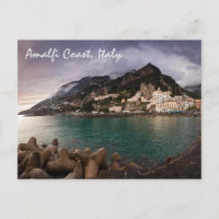 Charmante Küste von Amalfi, Italien Stadt am Meer